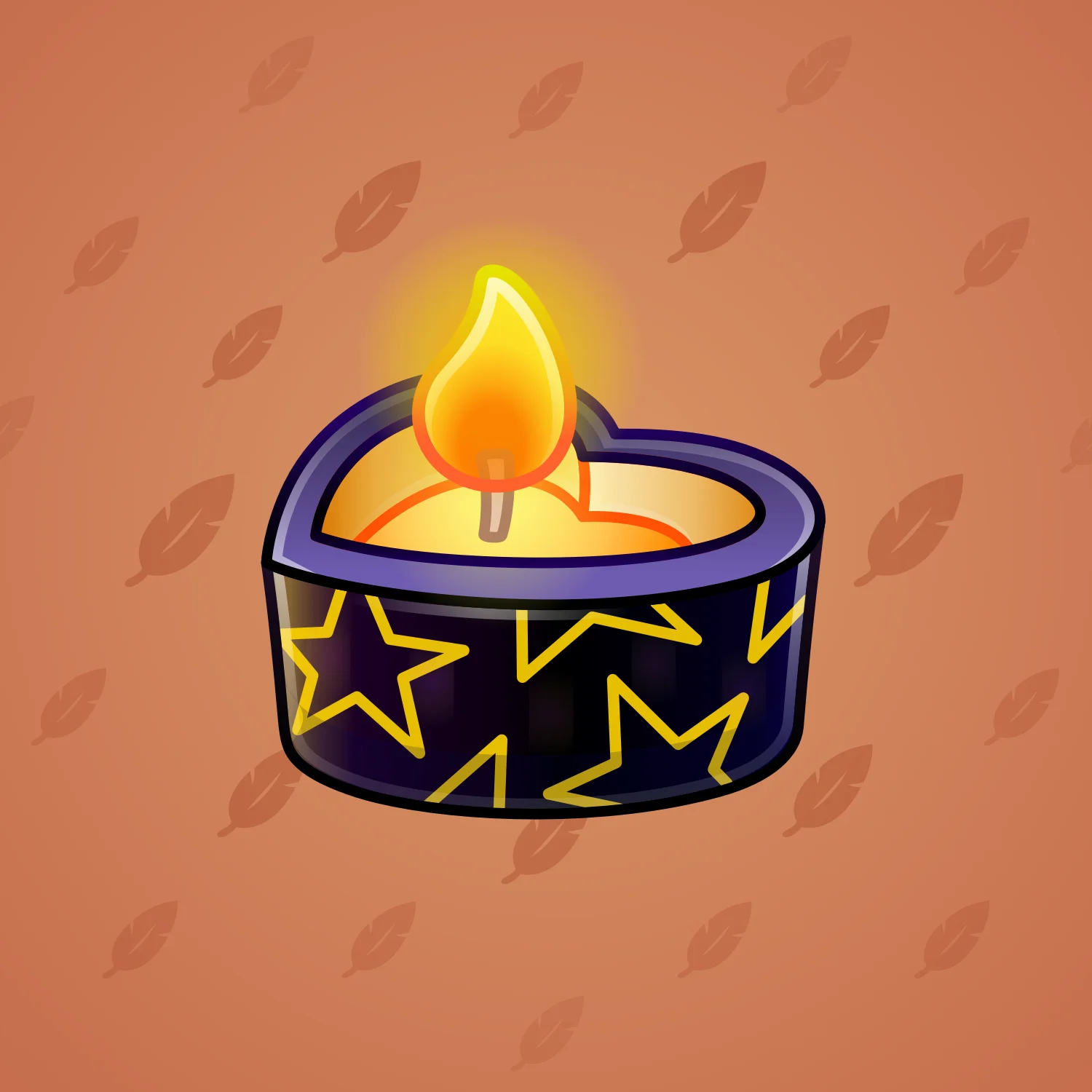 Love Candle #3505