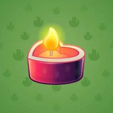 Love Candle #4958