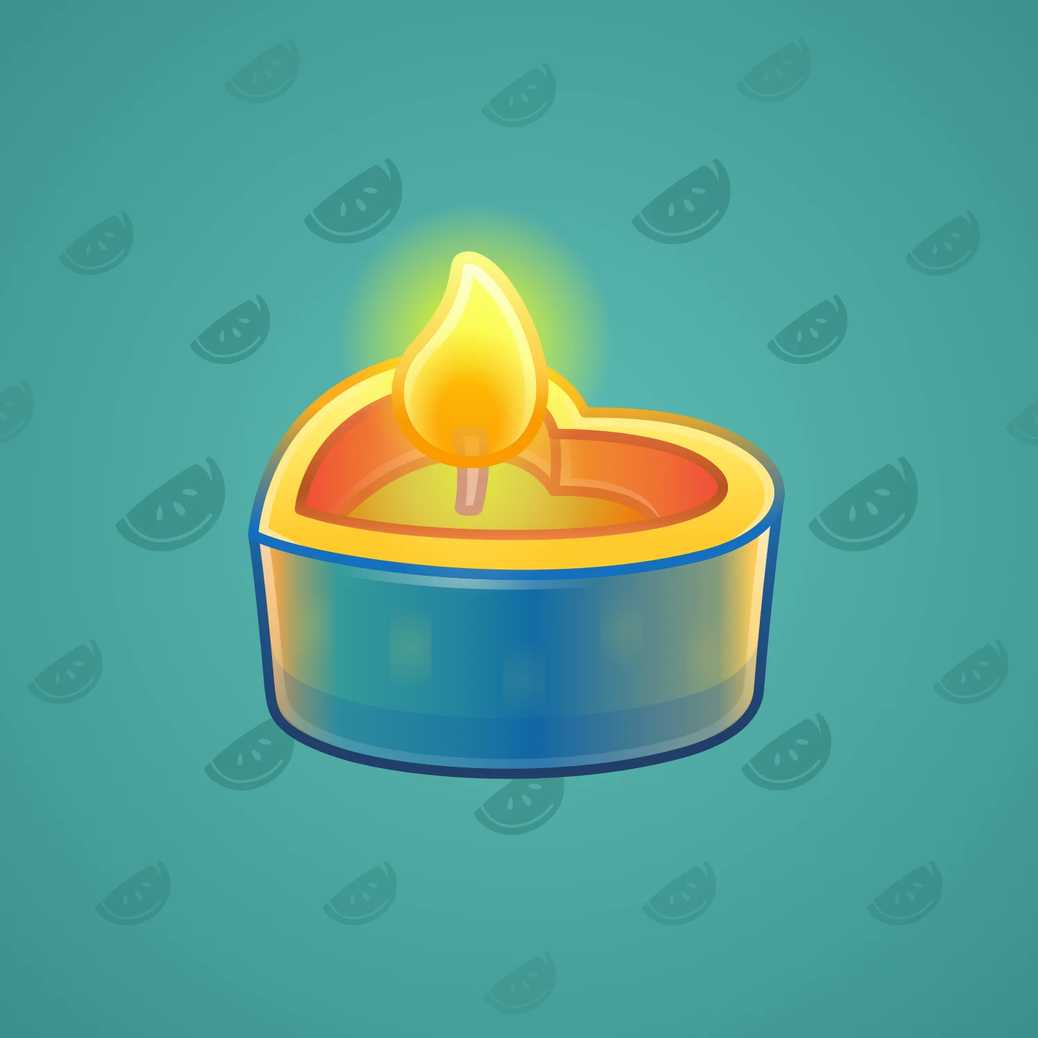 Love Candle #7989