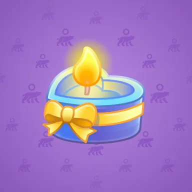 Love Candle #9514
