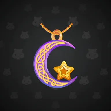 Moon Pendant #17711