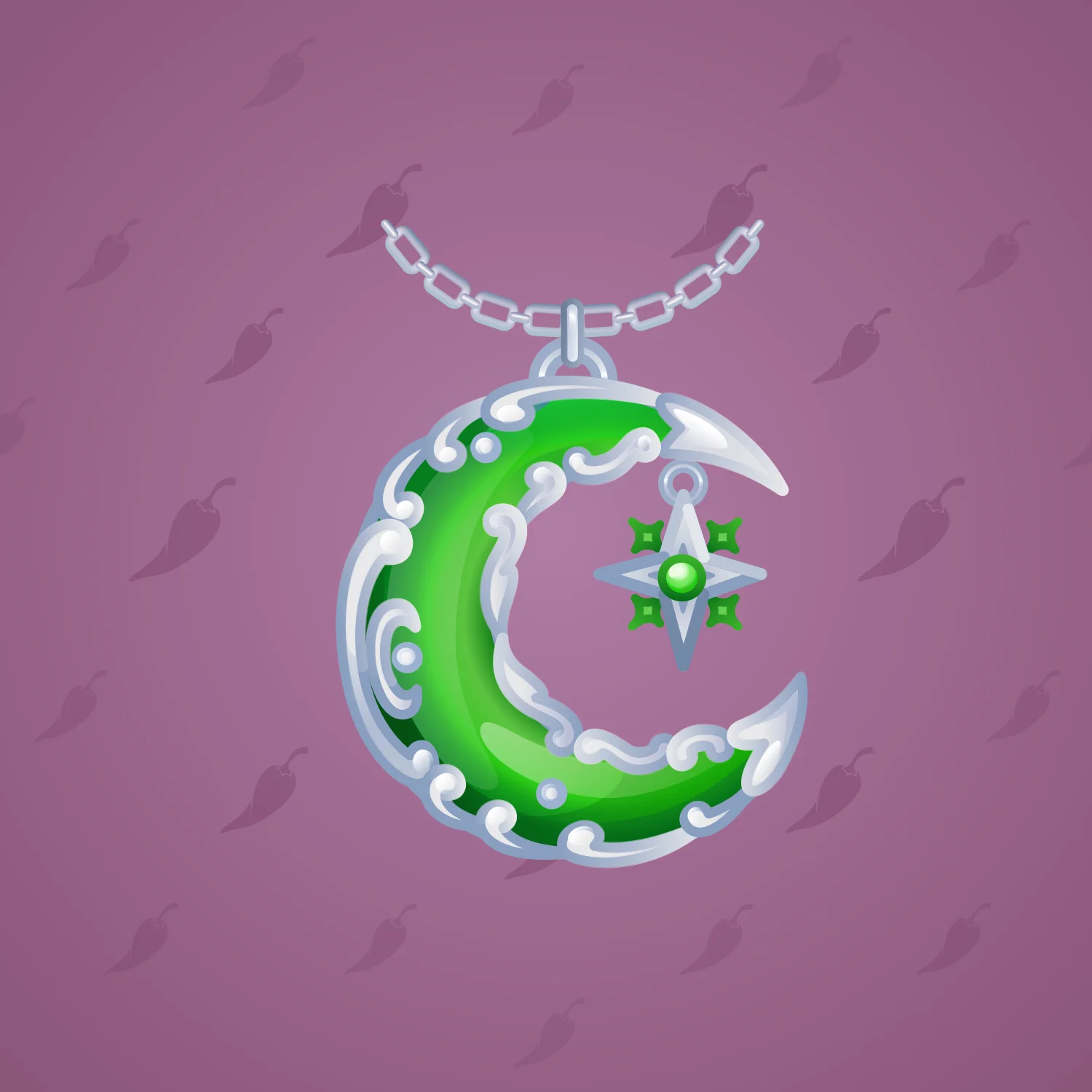 Moon Pendant #5517