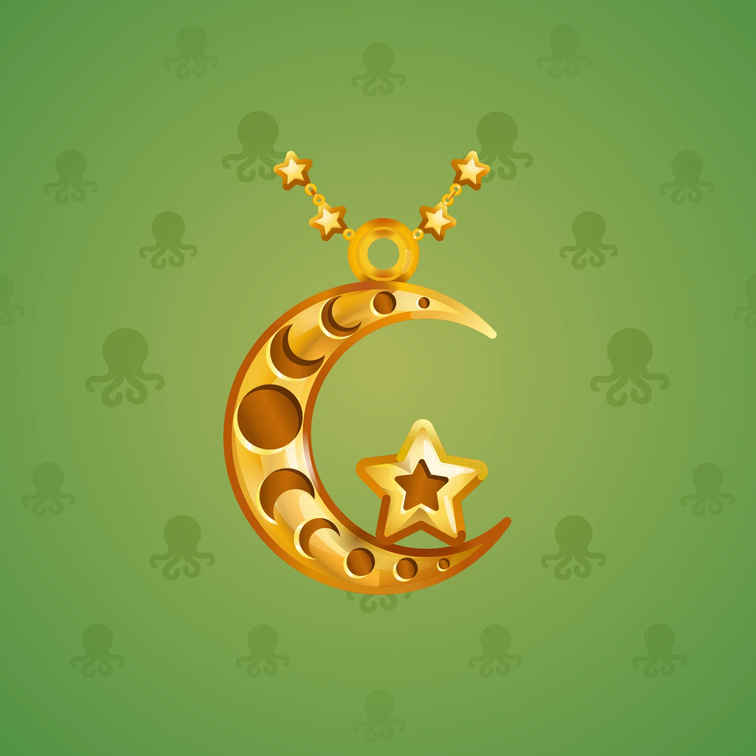 Moon Pendant #7041
