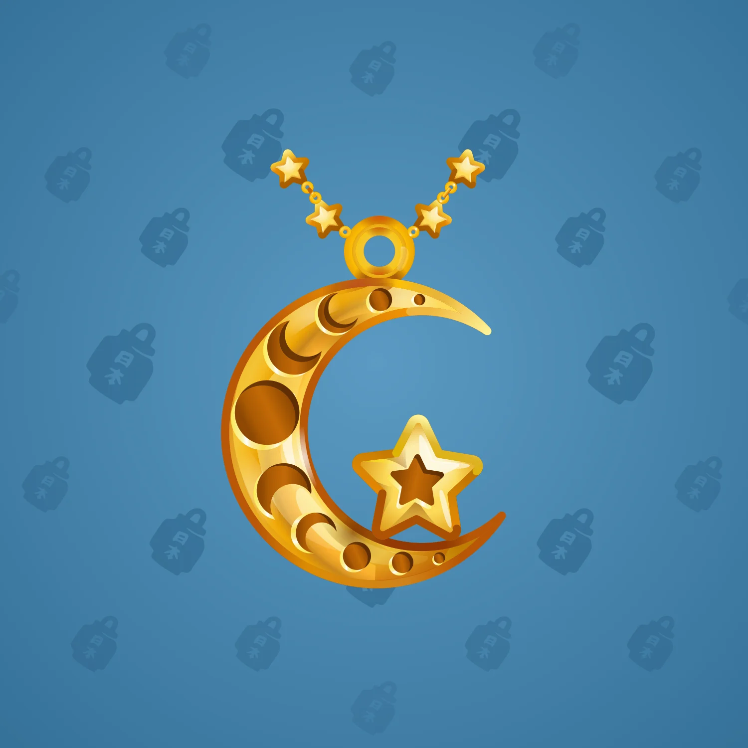Moon Pendant #9031