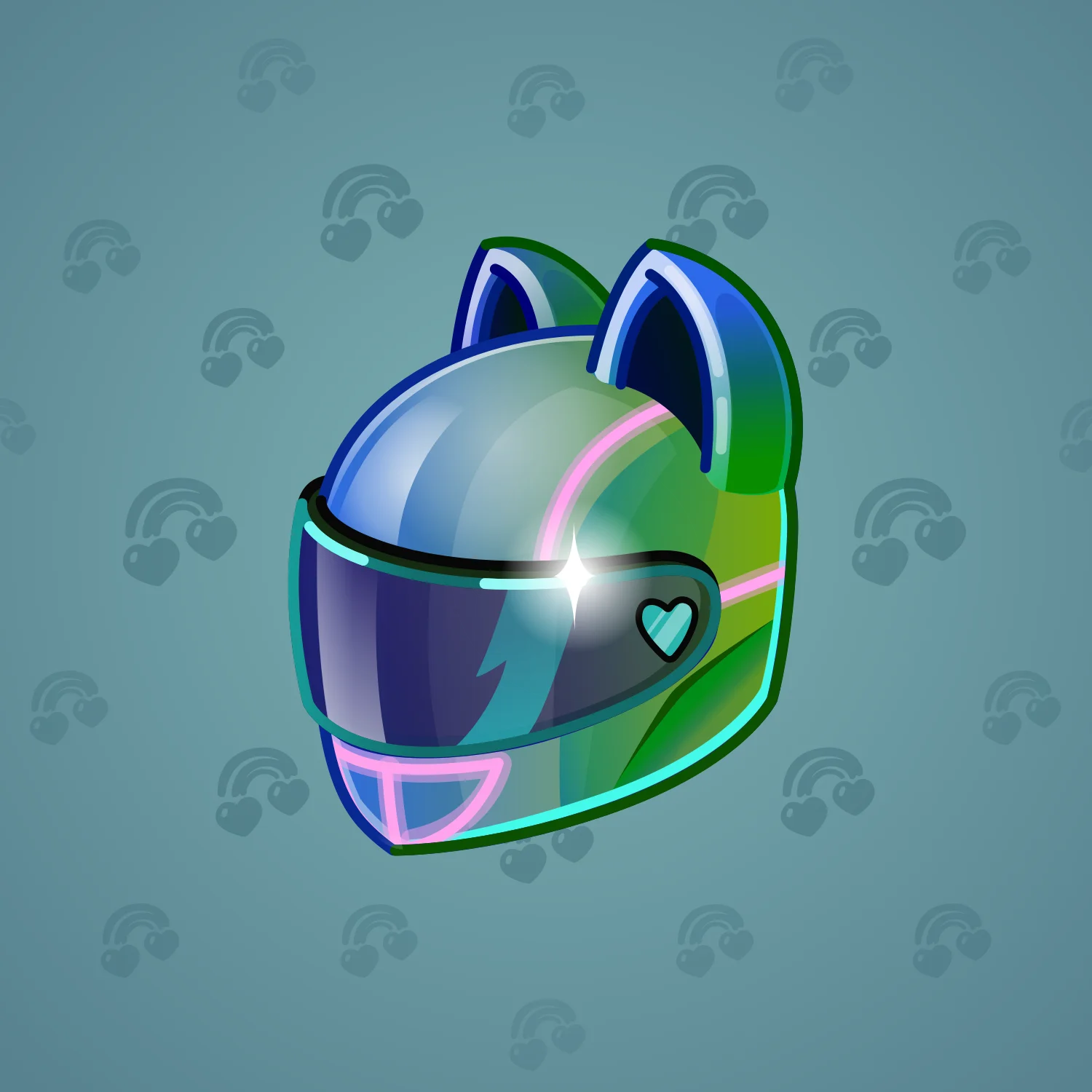 Neko Helmet #3188