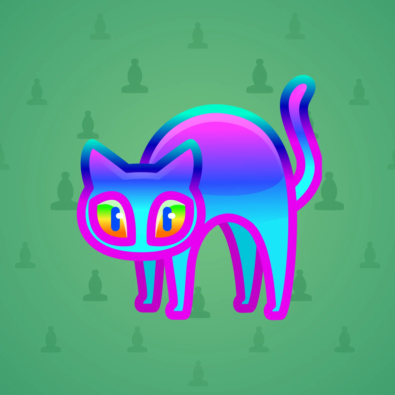 Scared Cat #10728