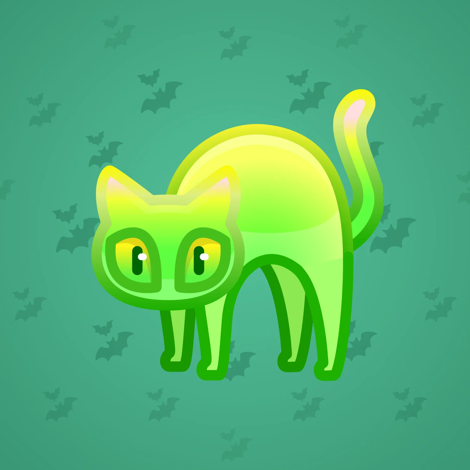 Scared Cat