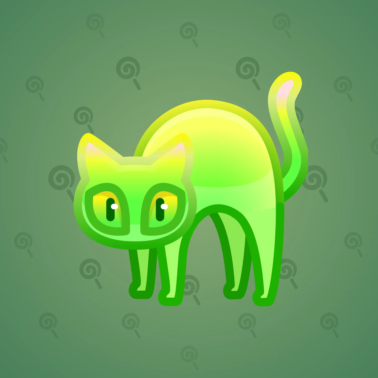 Scared Cat