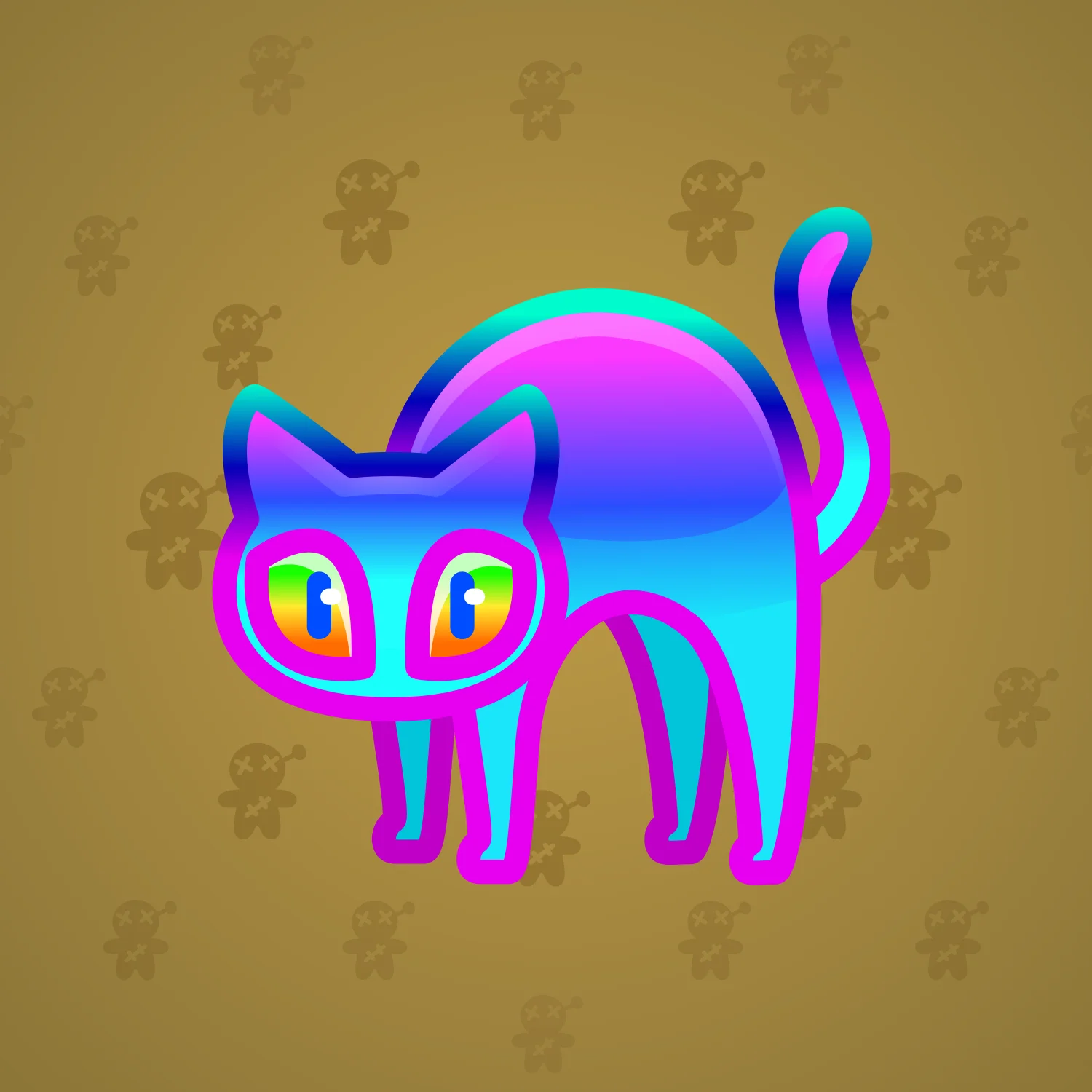 Scared Cat