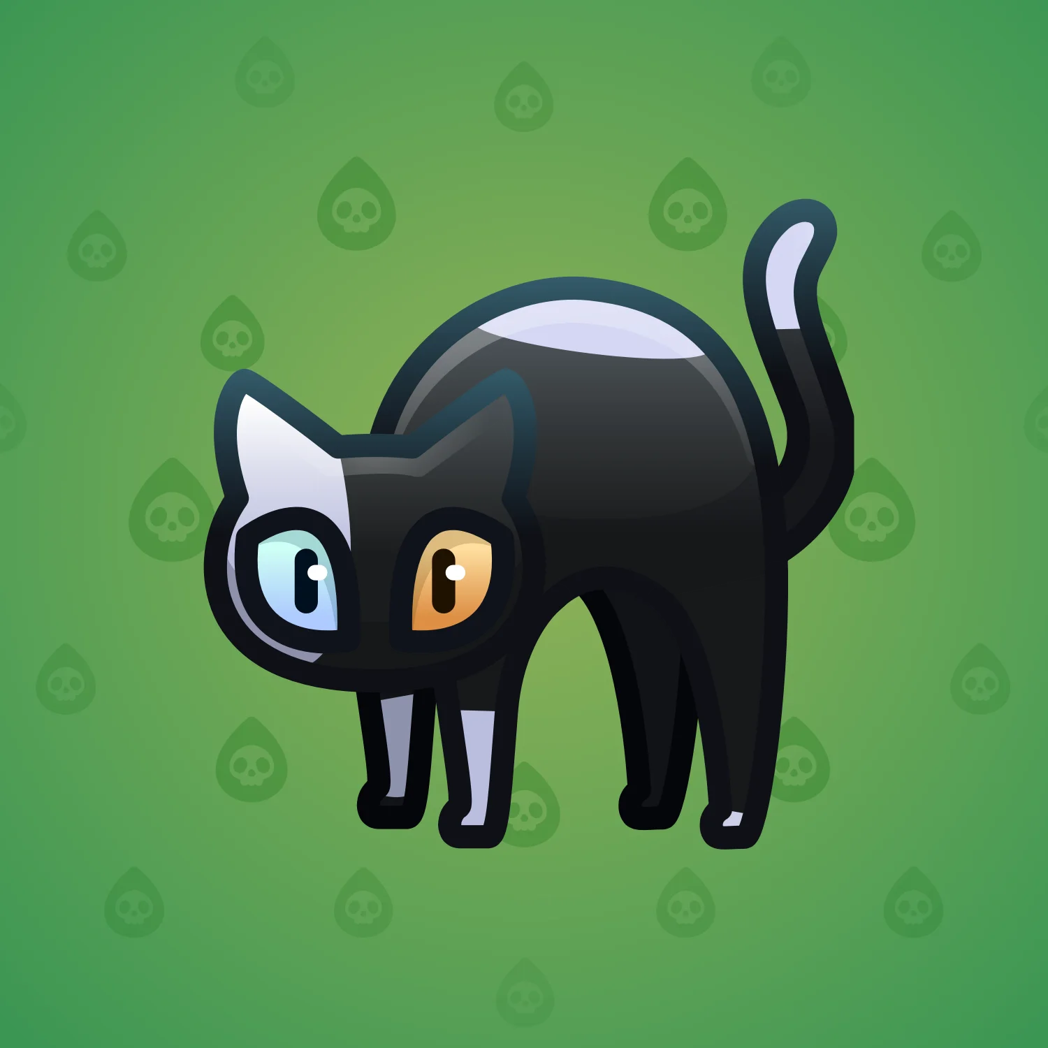 Scared Cat #12351