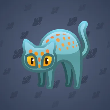 Scared Cat #12395