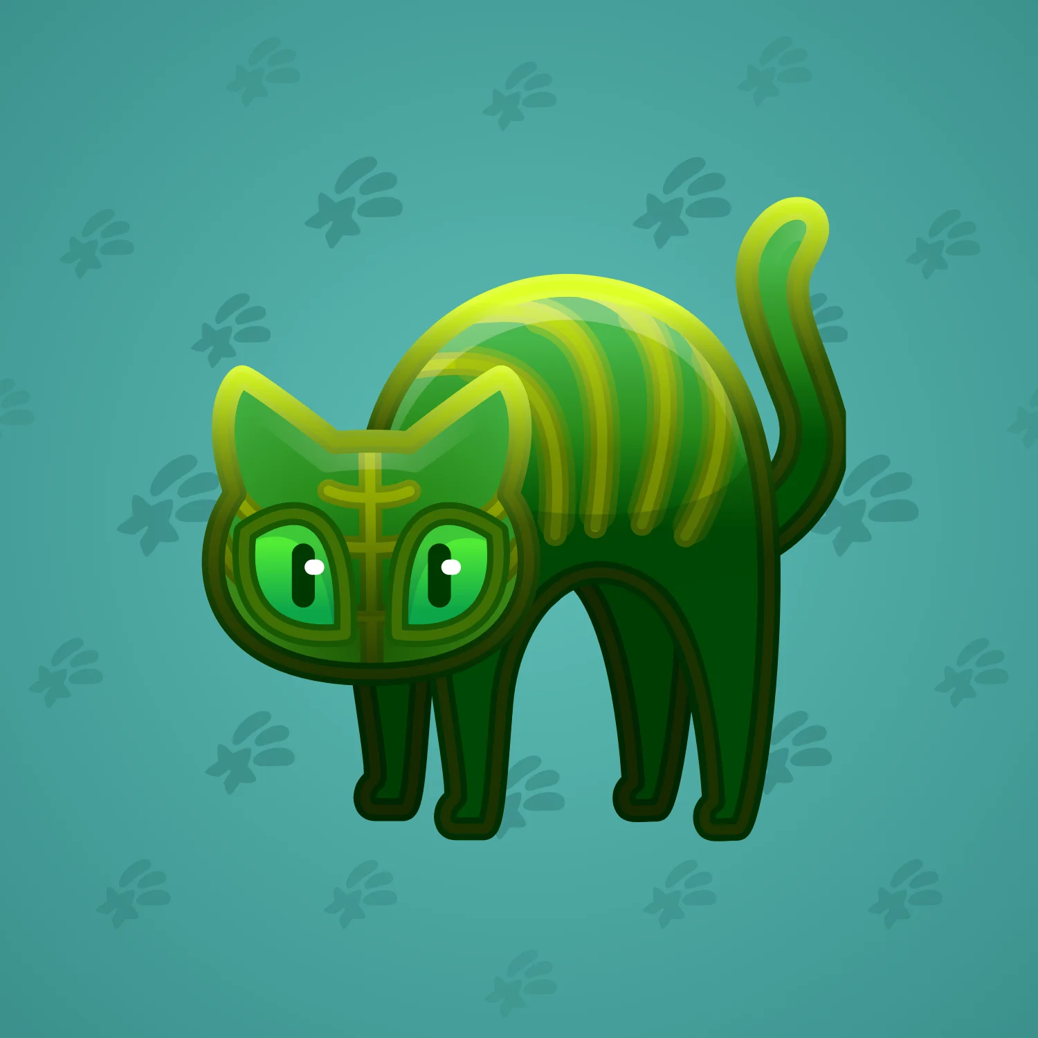 Scared Cat