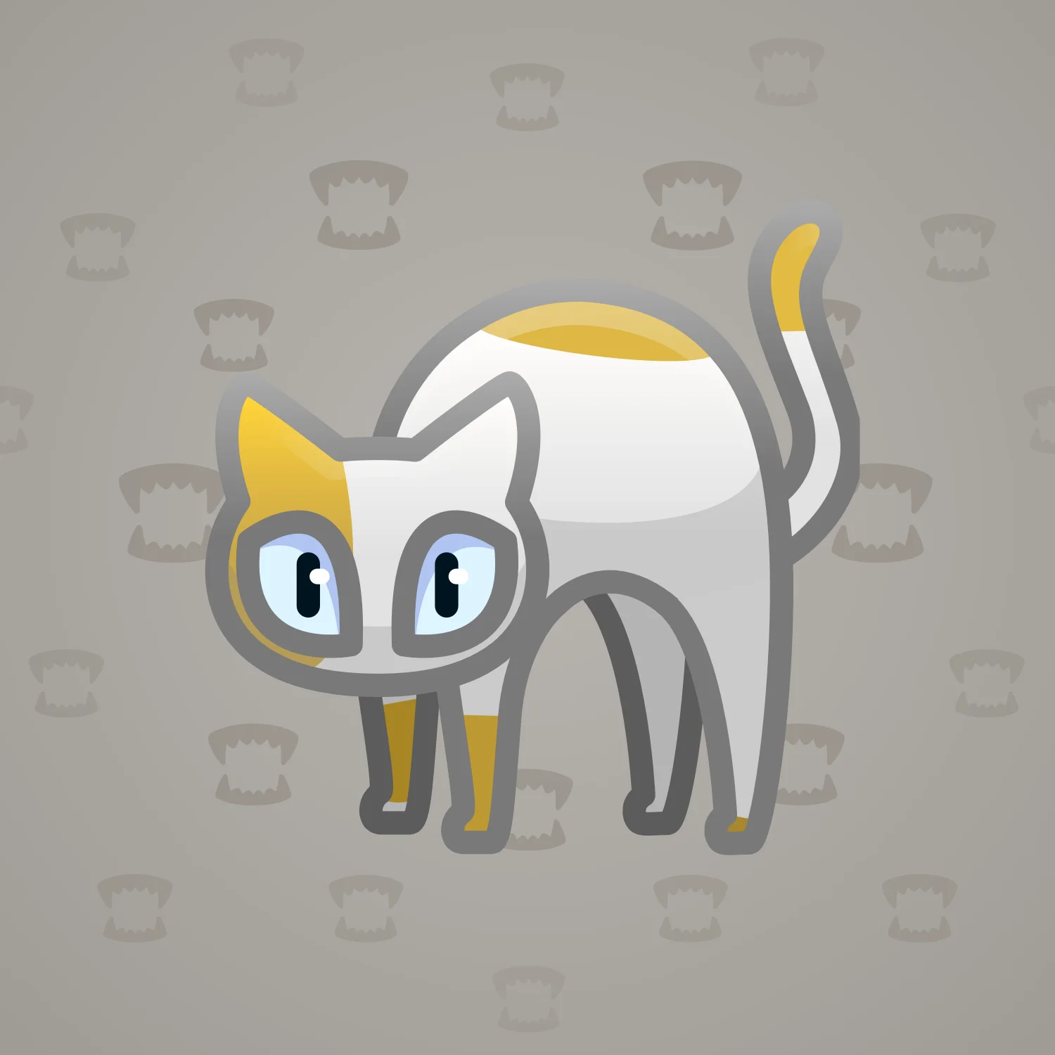 Scared Cat