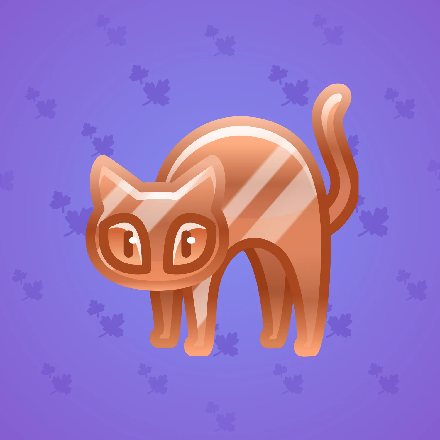 Scared Cat #12806