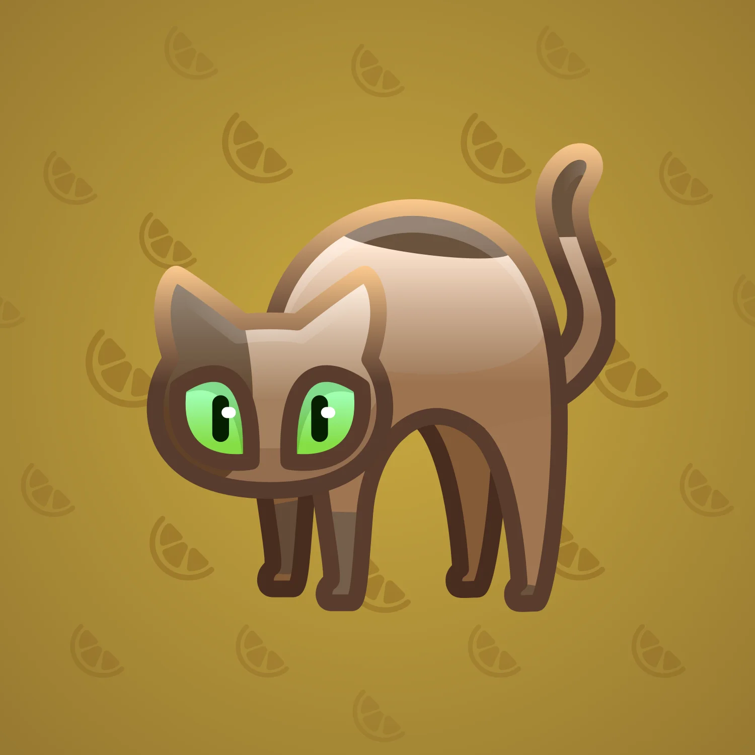 Scared Cat