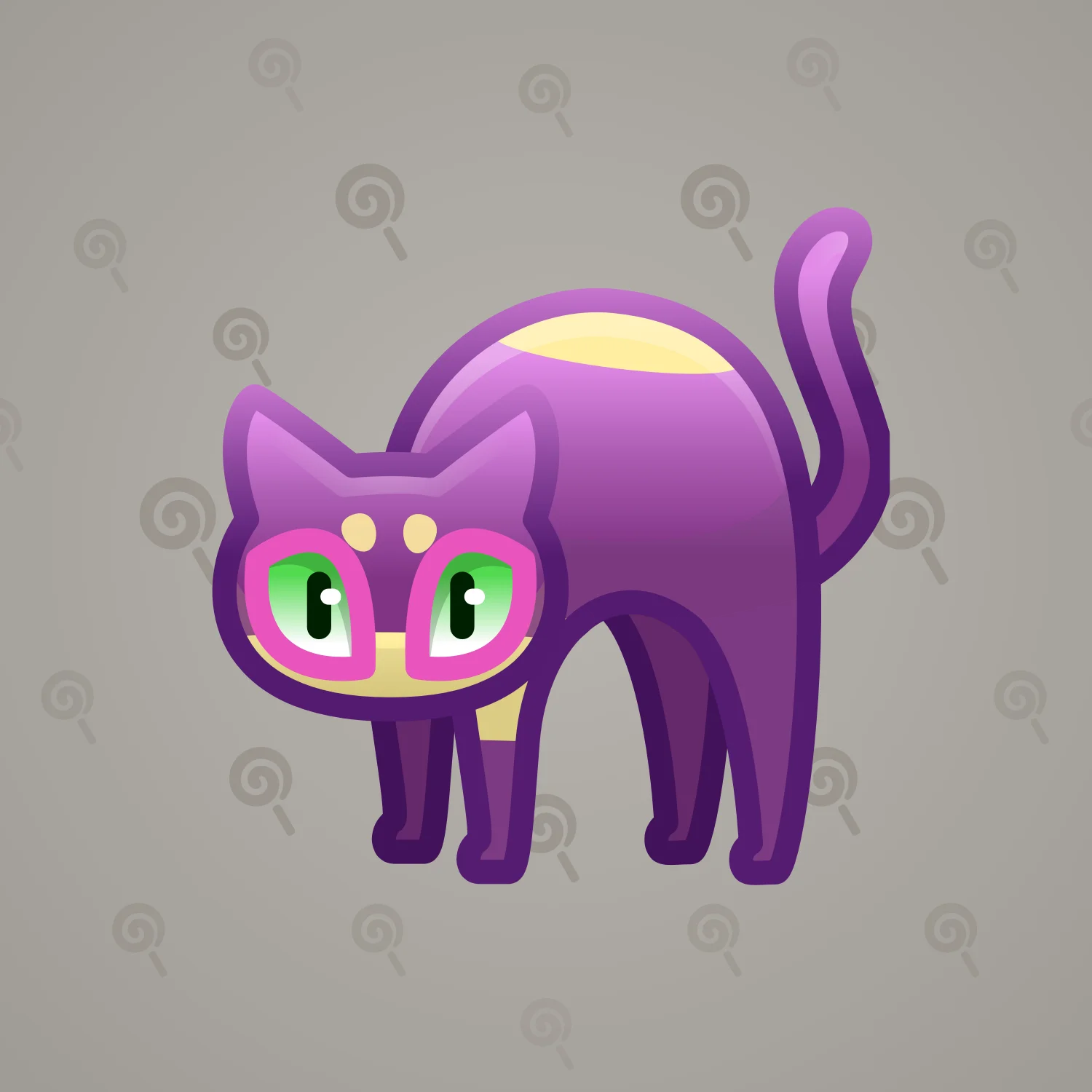 Scared Cat #14498