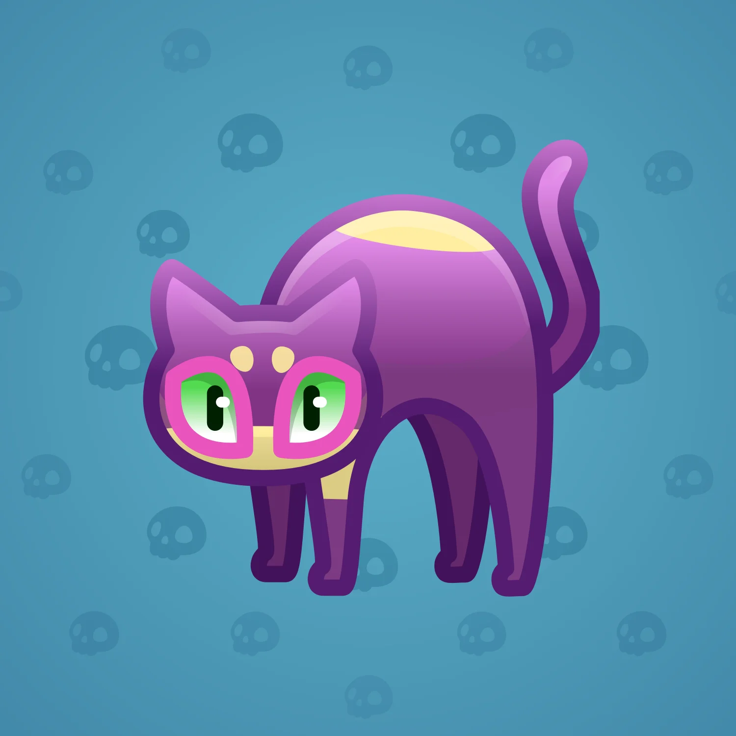 Scared Cat #17127