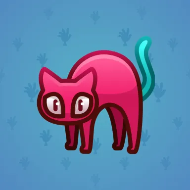 Scared Cat #18508