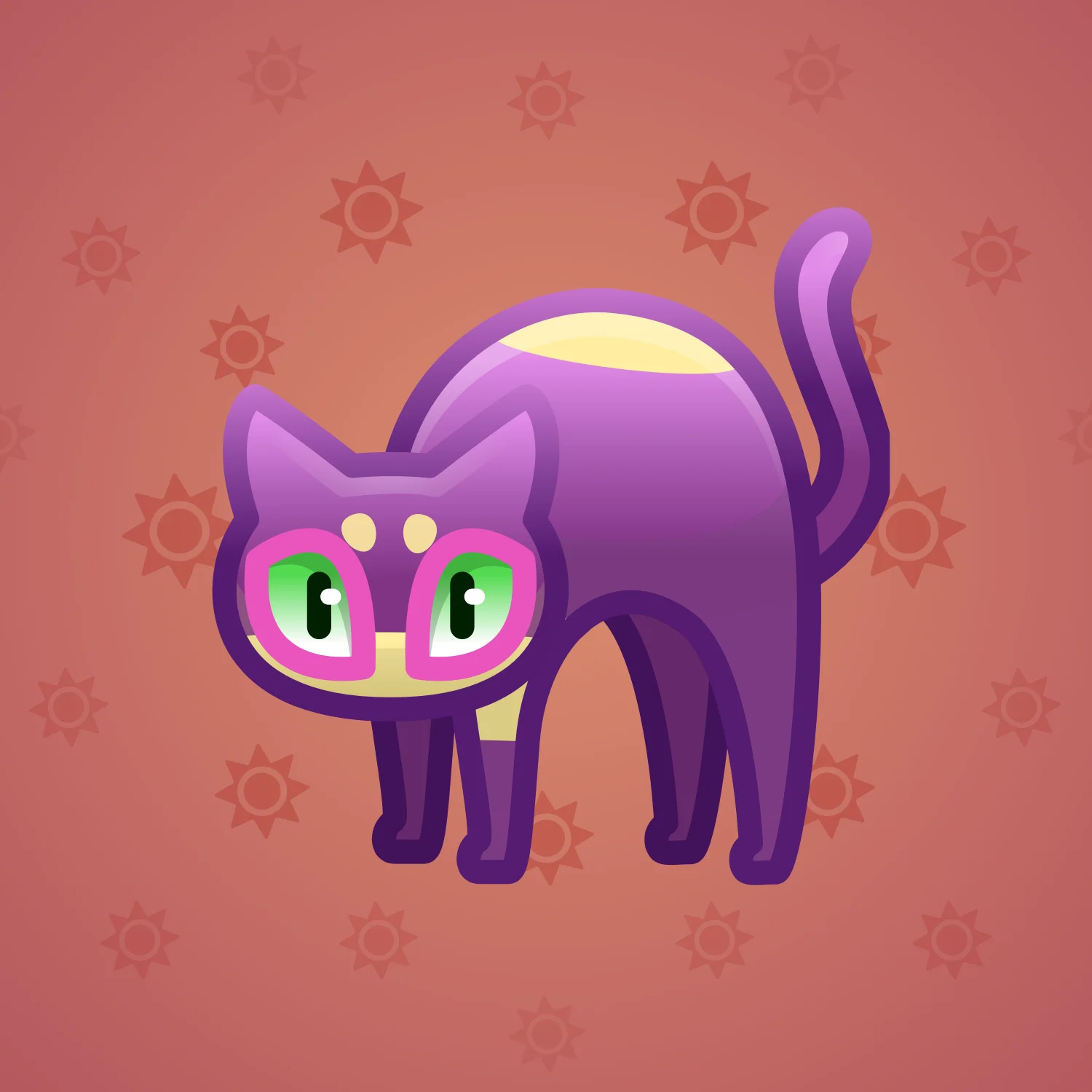 Scared Cat #2175