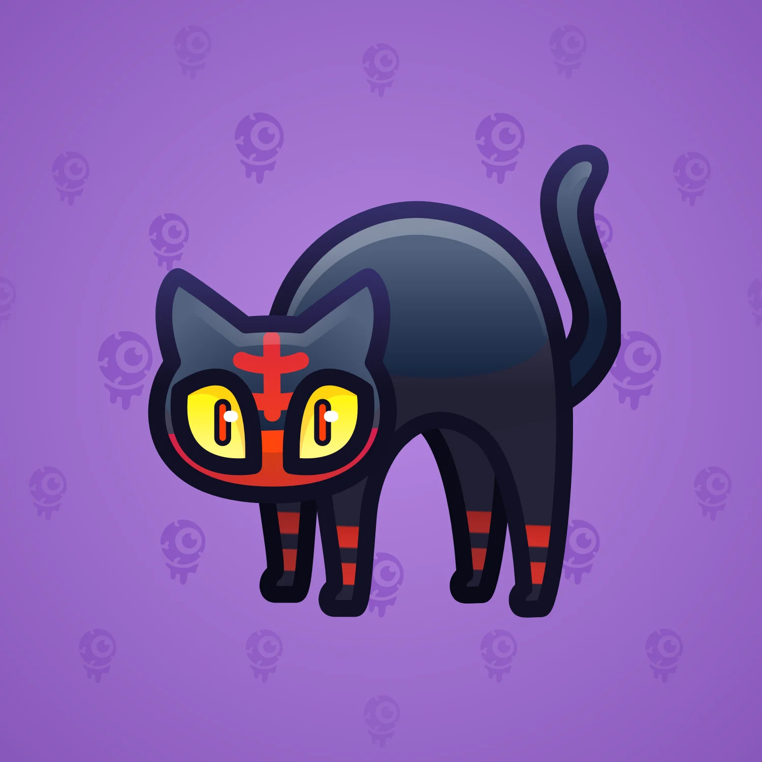 Scared Cat #2676