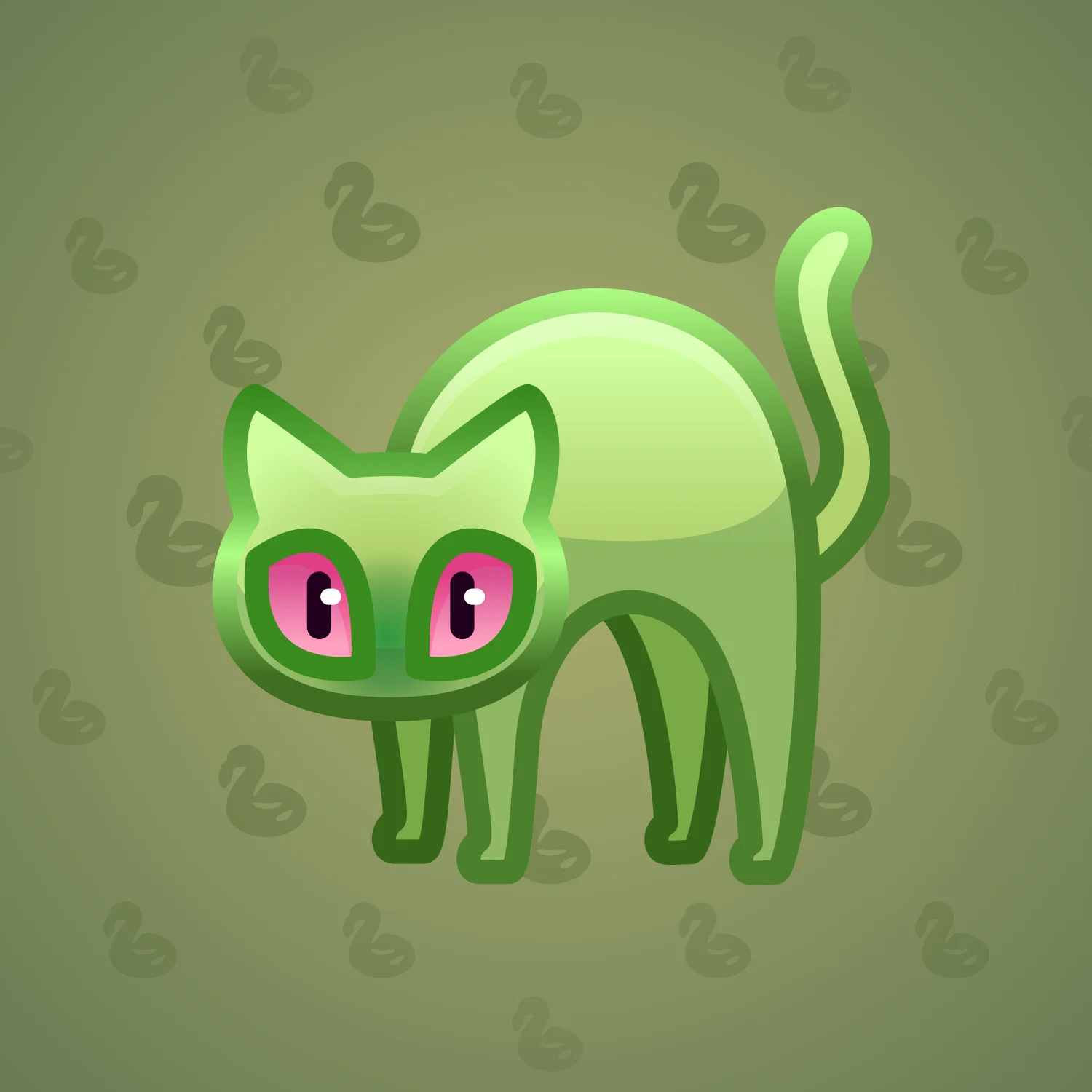 Scared Cat #9756