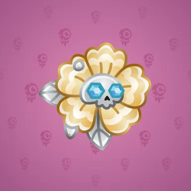 Skull Flower #11219