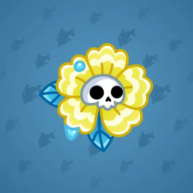 Skull Flower #13176