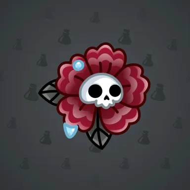 Skull Flower #15135