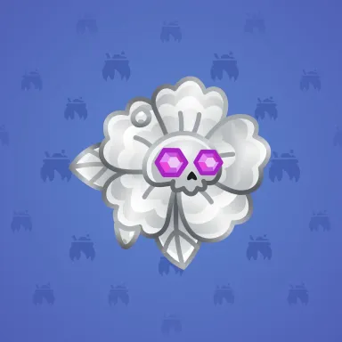 Skull Flower #16066