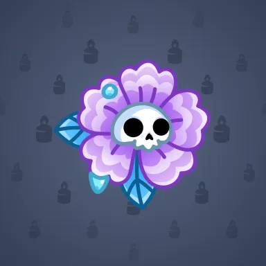 Skull Flower #19205