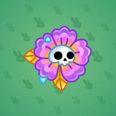 Skull Flower #20588