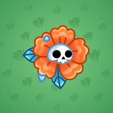Skull Flower #2189