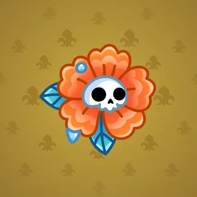 Skull Flower #2472