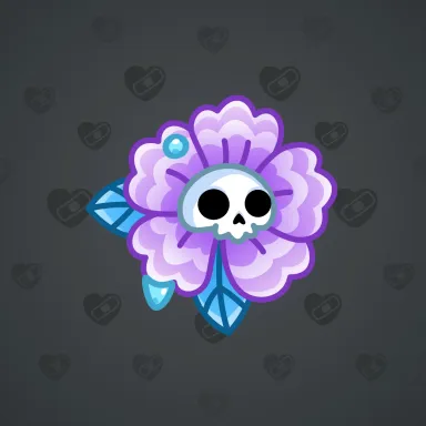 Skull Flower #5318