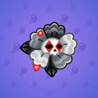 Skull Flower #6621