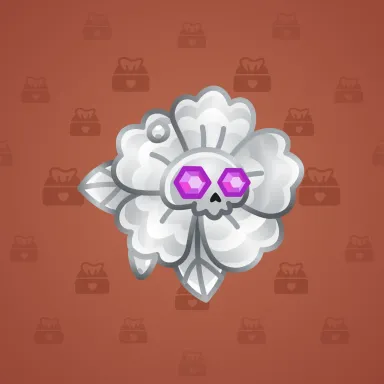Skull Flower #8449