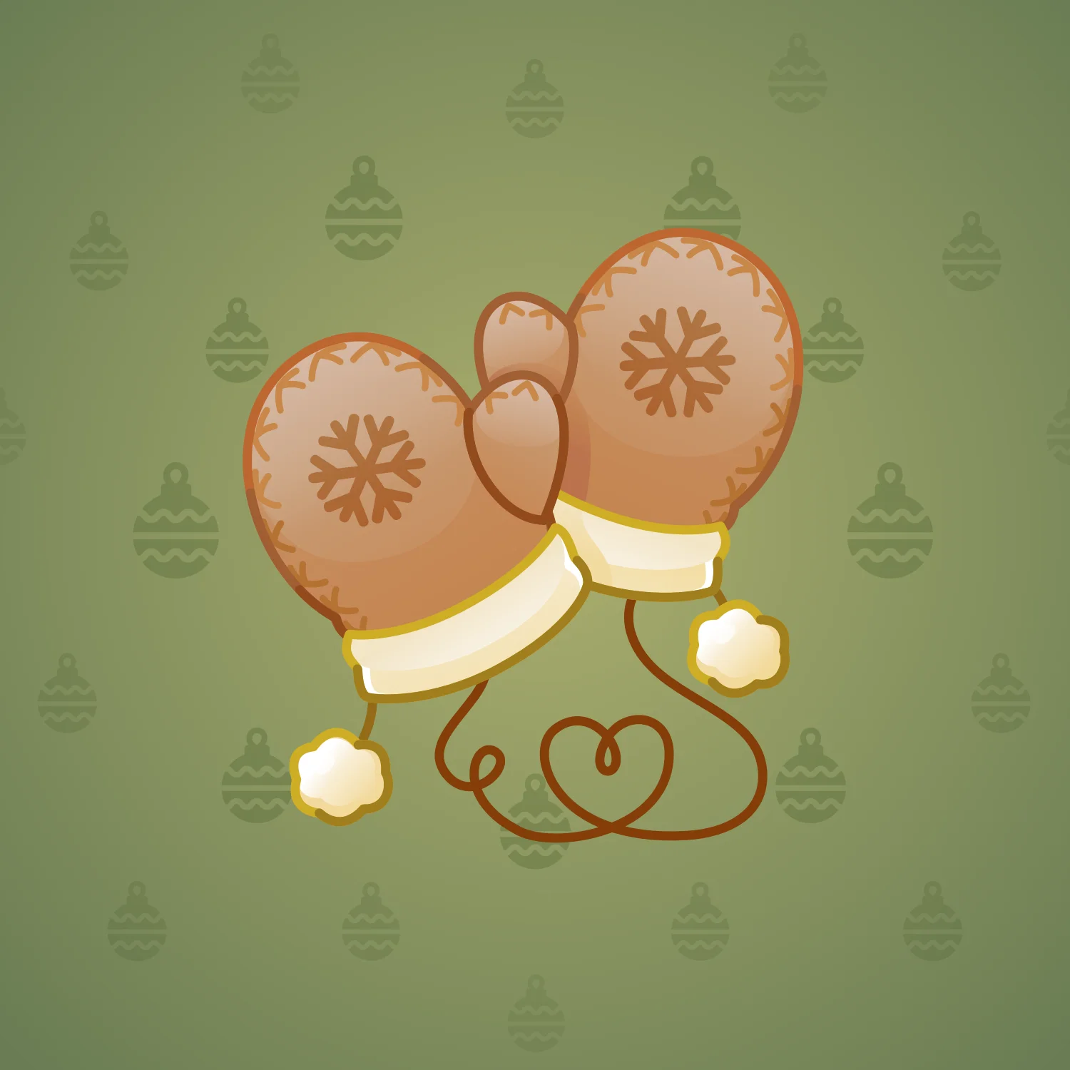 Snow Mittens #10047