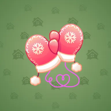 Snow Mittens #1192