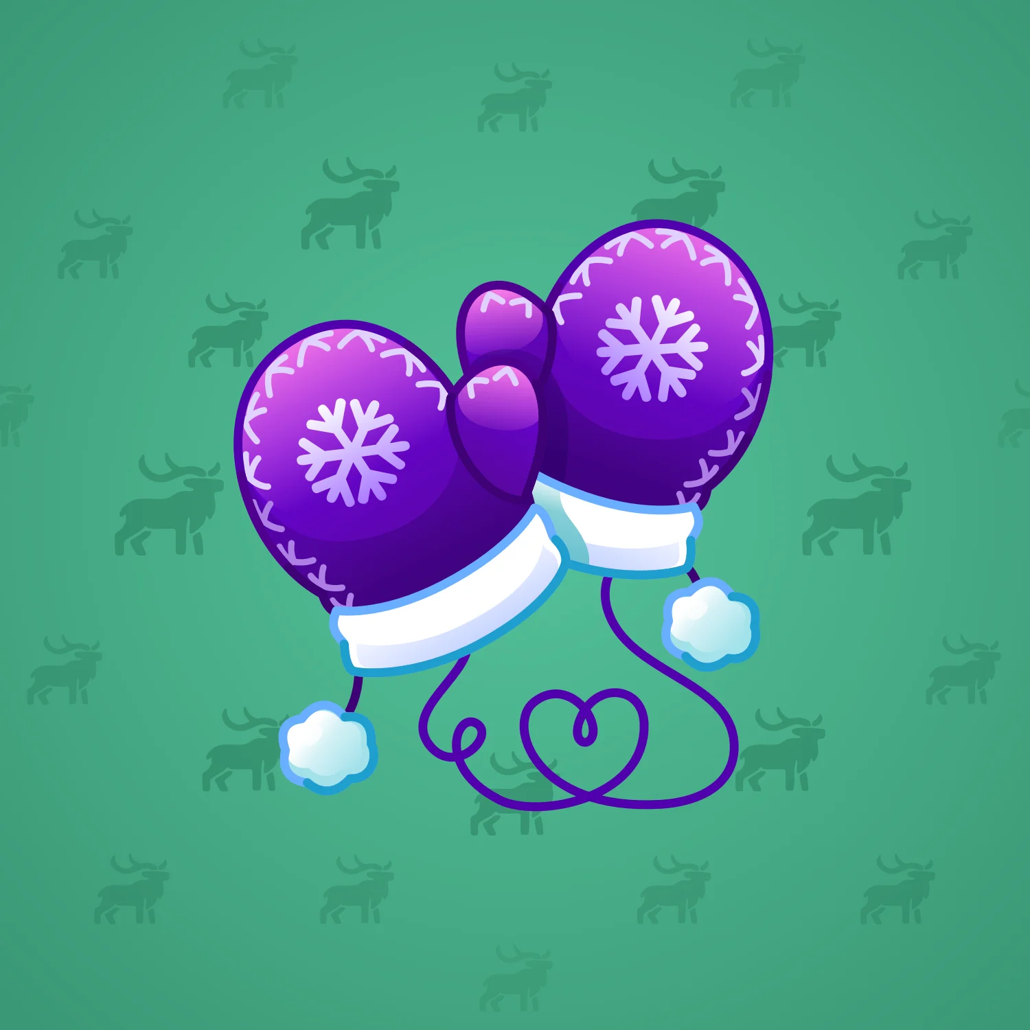 Snow Mittens #12529