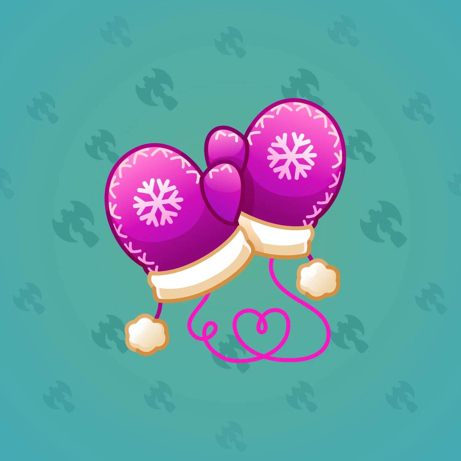 Snow Mittens #13292