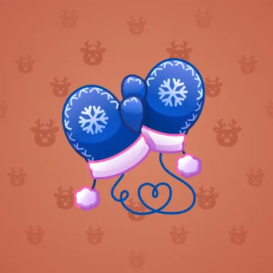 Snow Mittens #1655