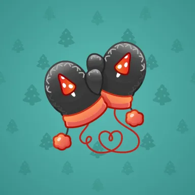 Snow Mittens #17692