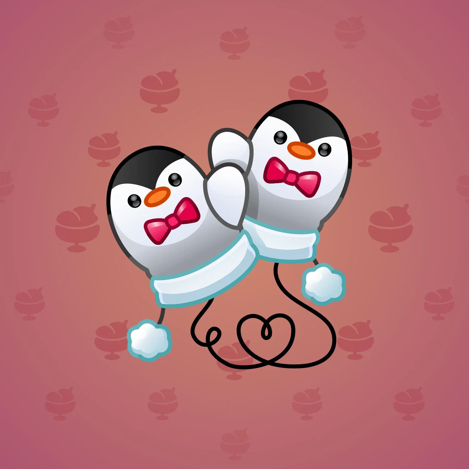 Snow Mittens #18310