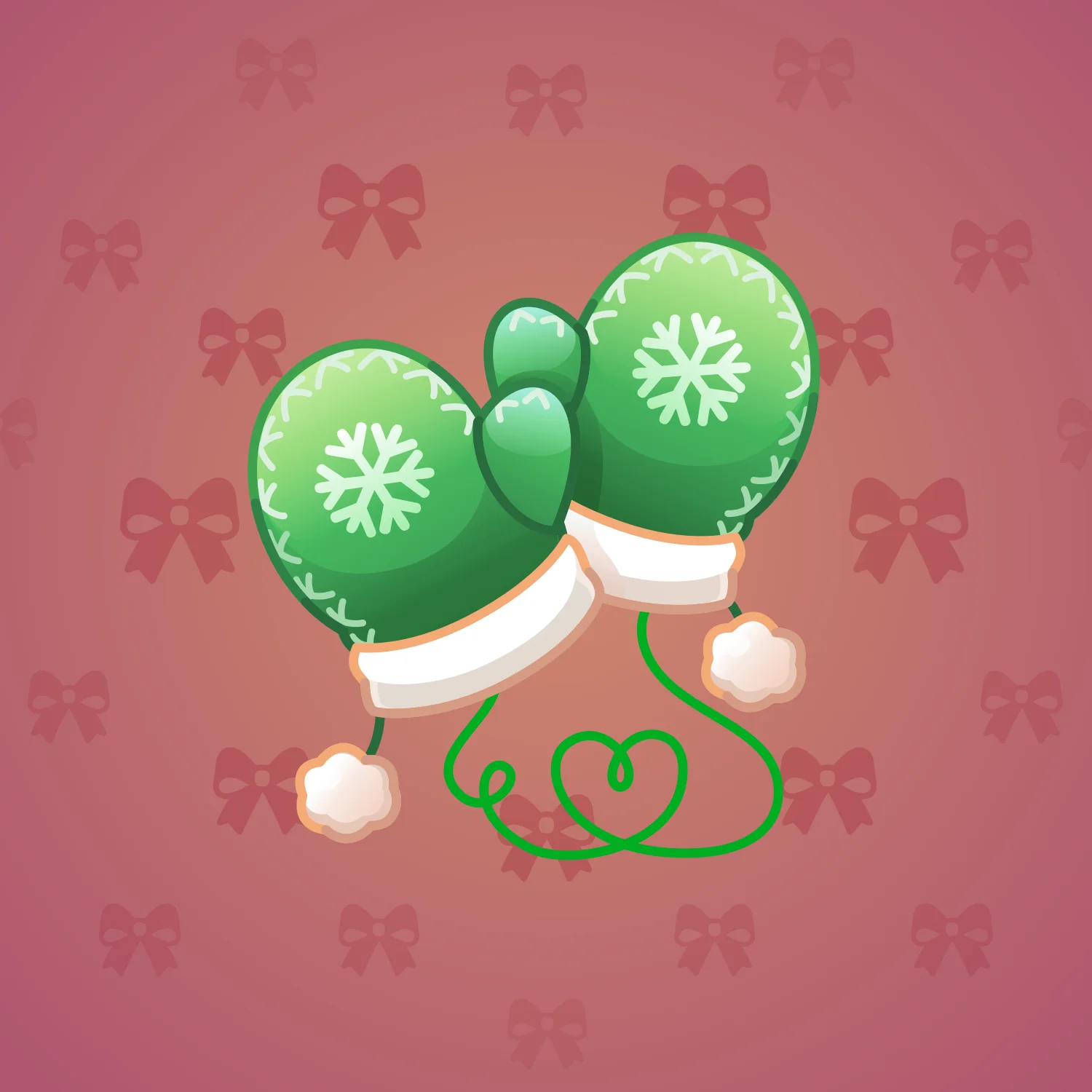 Snow Mittens #21551