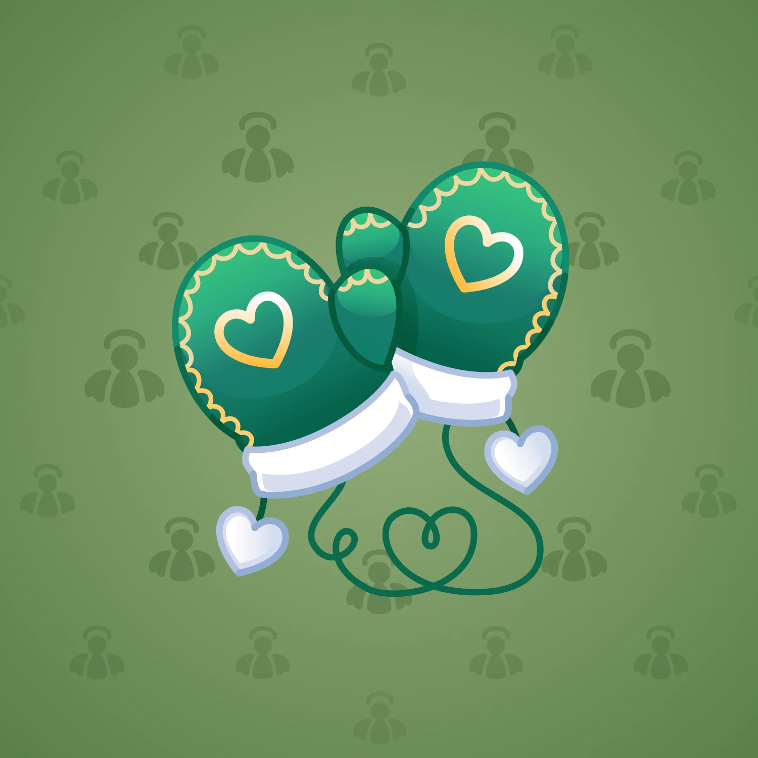 Snow Mittens #25