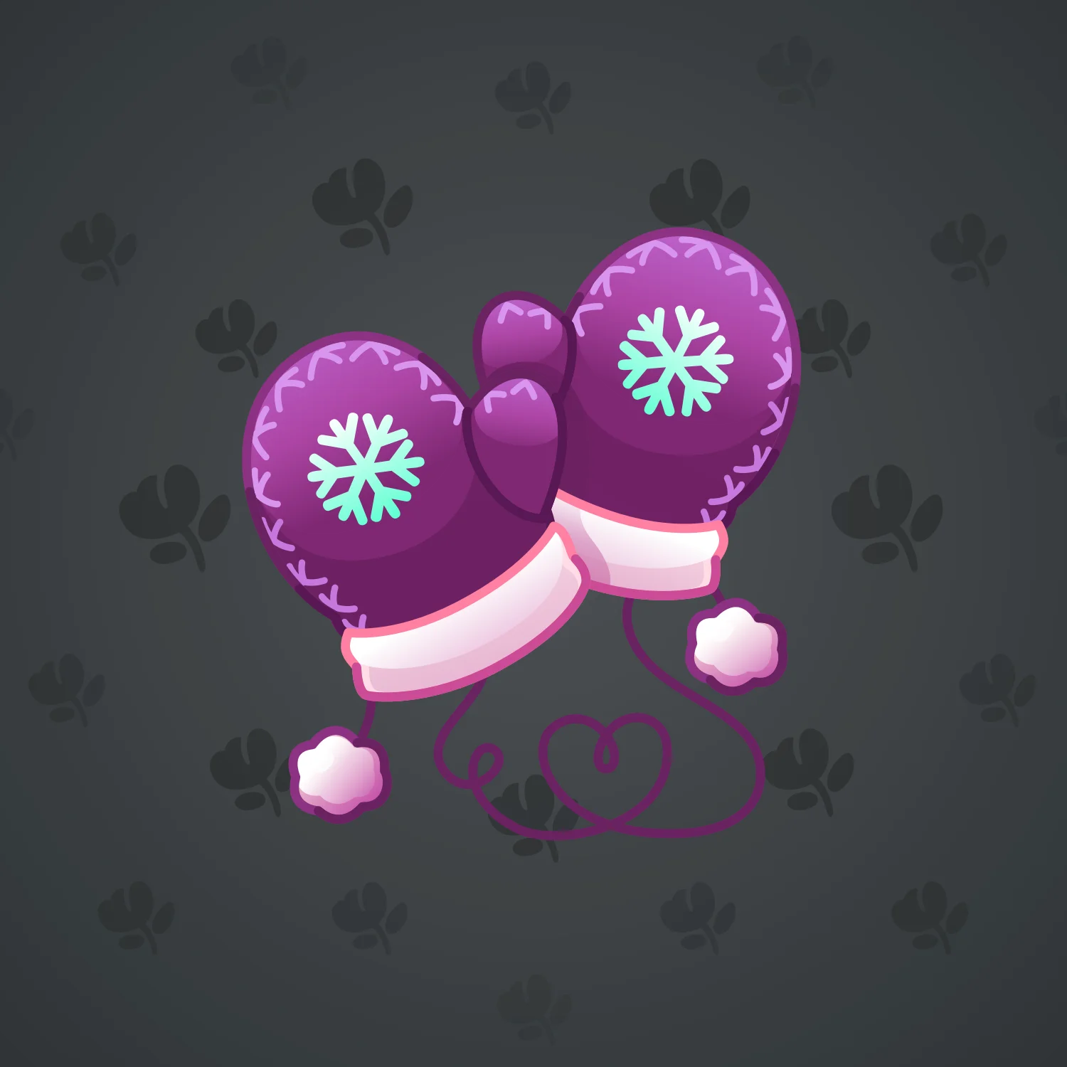 Snow Mittens #3845