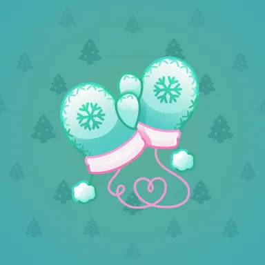 Snow Mittens #4478
