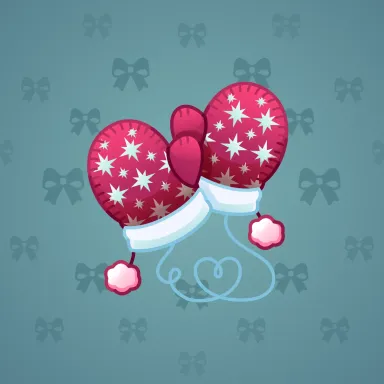 Snow Mittens #714