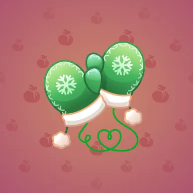 Snow Mittens #966