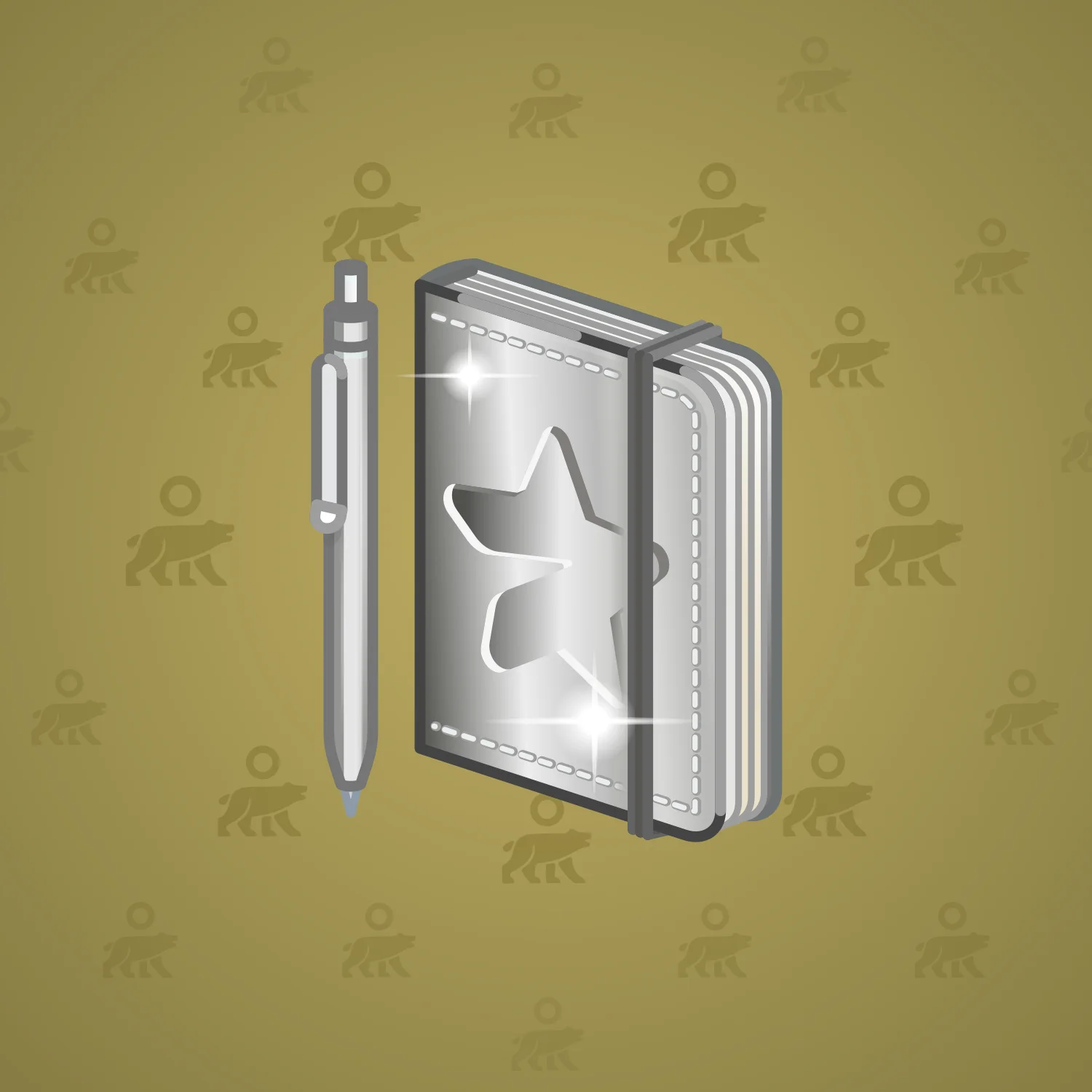 Star Notepad #3075